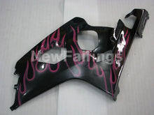 Cargar imagen en el visor de la galería, Black and Pink Flame - GSX-R750 04-05 Fairing Kit