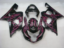 Cargar imagen en el visor de la galería, Black and Pink Flame - GSX-R750 04-05 Fairing Kit