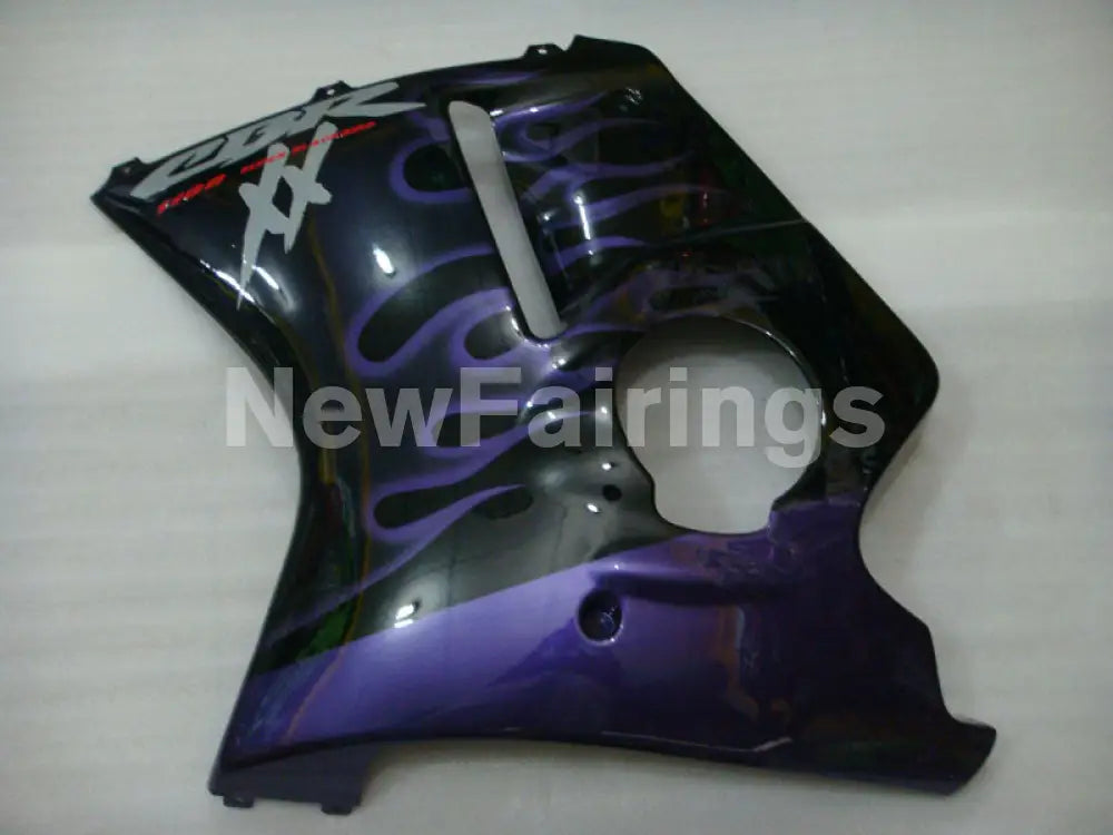 Black and Purple Flame - CBR 1100 XX 96-07 Fairing Kit