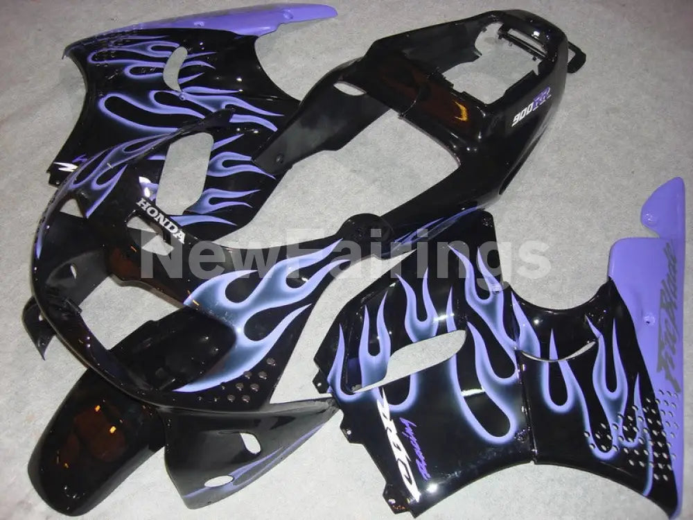 Black and Purple Flame - CBR 900 RR 94-95 Fairing Kit