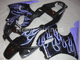 Black and Purple Flame - CBR 900 RR 94-95 Fairing Kit