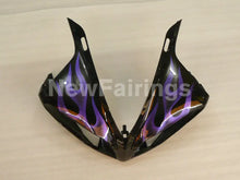 Cargar imagen en el visor de la galería, Black and Purple Flame - YZF-R1 09-11 Fairing Kit