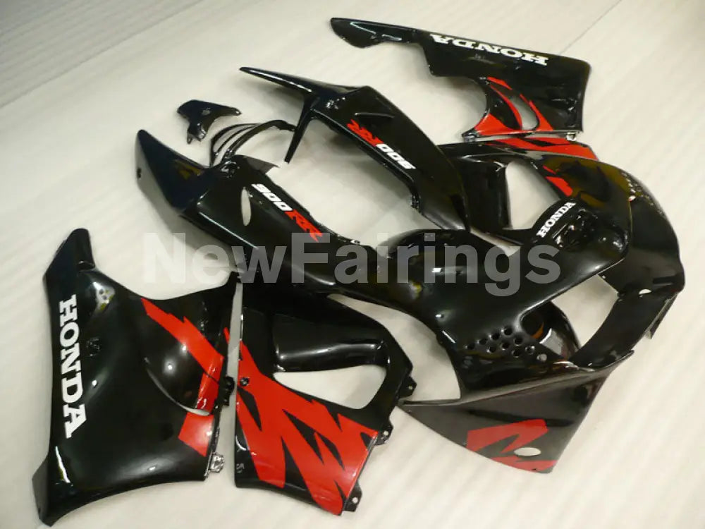 Black and Red Factory Style - CBR 919 RR 98-99 Fairing Kit