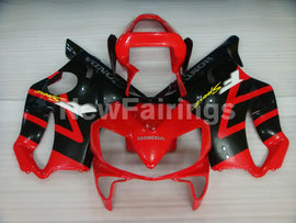Black and Red Factory Style - CBR600 F4i 01-03 Fairing Kit