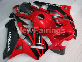 Black and Red Factory Style - CBR600RR 03-04 Fairing Kit