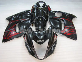 Black and Red Factory Style - GSX1300R Hayabusa 08-20 Fairing Kit