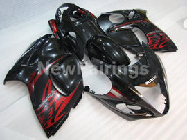Black and Red Factory Style - GSX1300R Hayabusa 08-20 Fairing Kit
