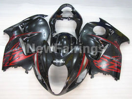 Black and Red Factory Style - GSX1300R Hayabusa 99-07 Fairing Kit