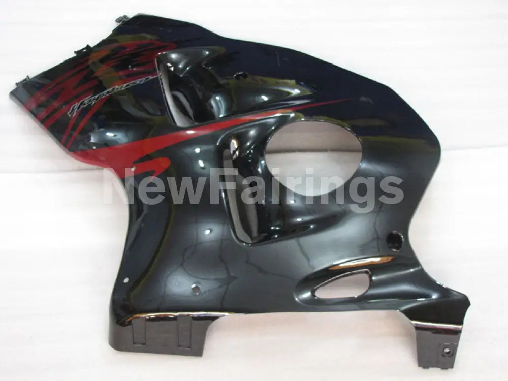 Black and Red Factory Style - GSX1300R Hayabusa 99-07 Fairing Kit