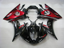 Cargar imagen en el visor de la galería, Black and Red Factory Style - YZF-R6 05 Fairing Kit