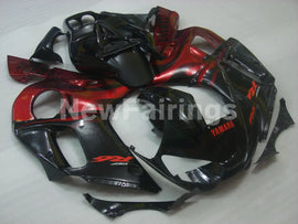 Black and Red Factory Style - YZF-R6 98-02 Fairing Kit