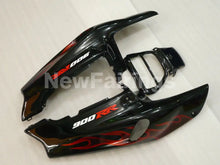 Cargar imagen en el visor de la galería, Black and Red Flame - CBR 900 RR 94-95 Fairing Kit