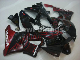 Black and Red Flame - CBR 919 RR 98-99 Fairing Kit
