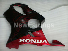 Cargar imagen en el visor de la galería, Black and Red Flame - CBR600 F4i 01-03 Fairing Kit