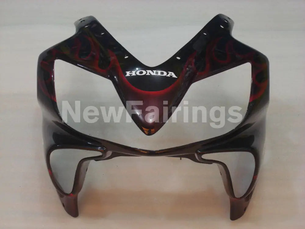 Black and Red Flame - CBR600 F4i 04-06 Fairing Kit