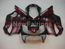 Cargar imagen en el visor de la galería, Black and Red Flame - CBR600 F4i 04-06 Fairing Kit