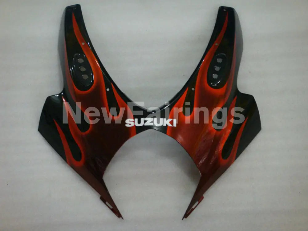Black and Red Flame - GSX-R1000 07-08 Fairing Kit