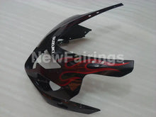 Cargar imagen en el visor de la galería, Black and Red Flame - GSX-R750 04-05 Fairing Kit