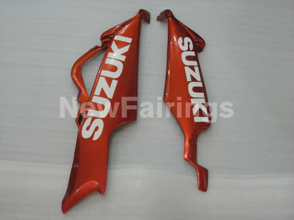 Black and Red Flame - GSX-R750 06-07 Fairing Kit