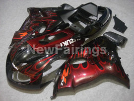 Black and Red Flame - TL1000R 98-03 Fairing Kit