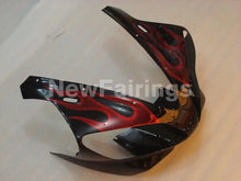 Cargar imagen en el visor de la galería, Black and Red Flame - YZF-R1 00-01 Fairing Kit