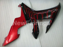 Cargar imagen en el visor de la galería, Black and Red Flame - YZF-R1 02-03 Fairing Kit