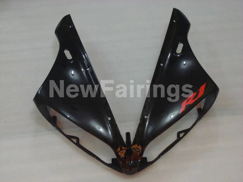 Black and Red Flame - YZF-R1 04-06 Fairing Kit