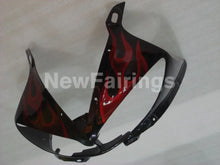 Cargar imagen en el visor de la galería, Black and Red Flame - YZF-R6 05 Fairing Kit
