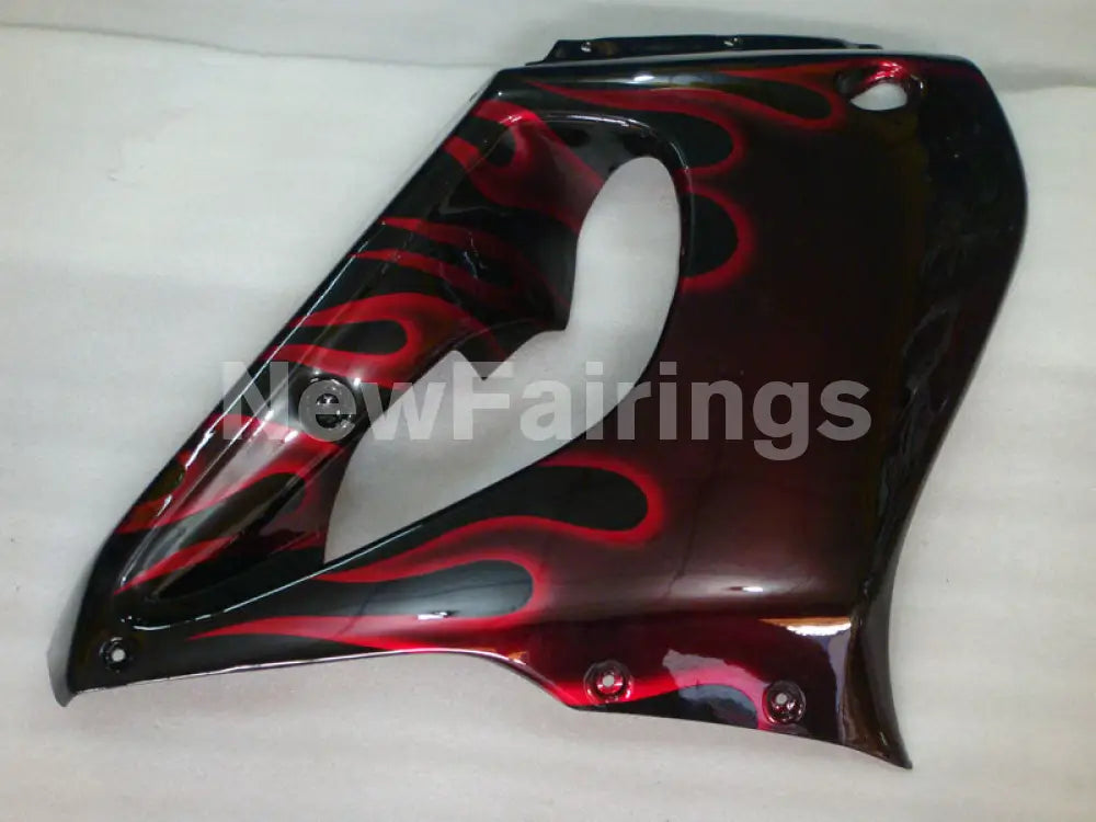 Black and Red Flame - YZF1000R Thunderace 96-05 Fairing Kit
