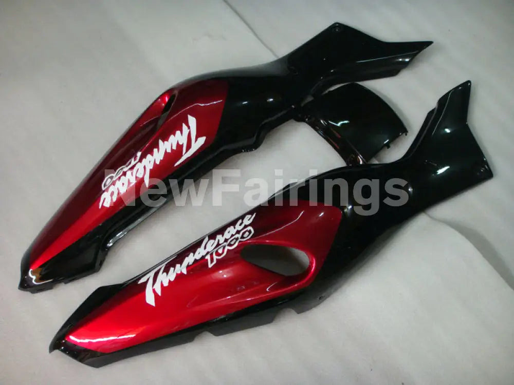 Black and Red Flame - YZF1000R Thunderace 96-05 Fairing Kit