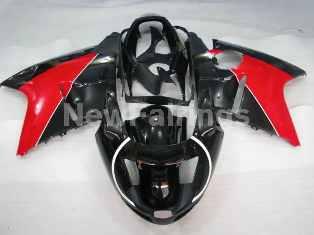 Black and Red No decals - CBR 1100 XX 96-07 Fairing Kit
