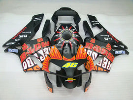 Black and Red Rossi - CBR600RR 03-04 Fairing Kit