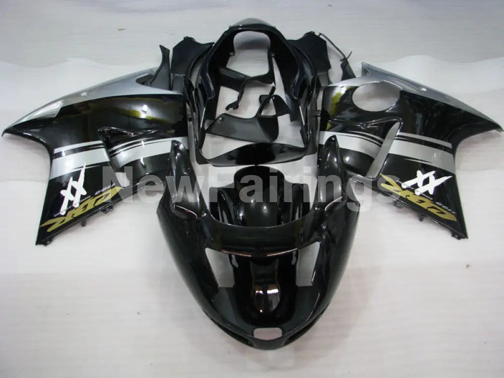 Black and Silver Factory Style - CBR 1100 XX 96-07 Fairing Kit