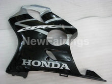Cargar imagen en el visor de la galería, Black and Silver Factory Style - CBR600 F4i 01-03 Fairing Kit