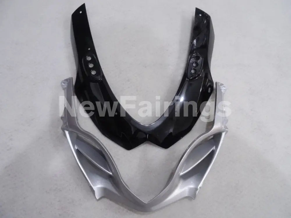 Black and Silver Factory Style - GSX-R1000 09-16 Fairing Kit
