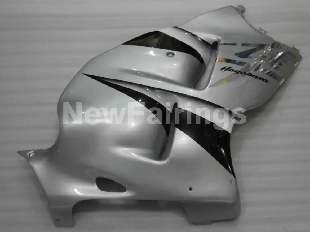 Black and Silver Factory Style - GSX1300R Hayabusa 99-07 Fairing Kit