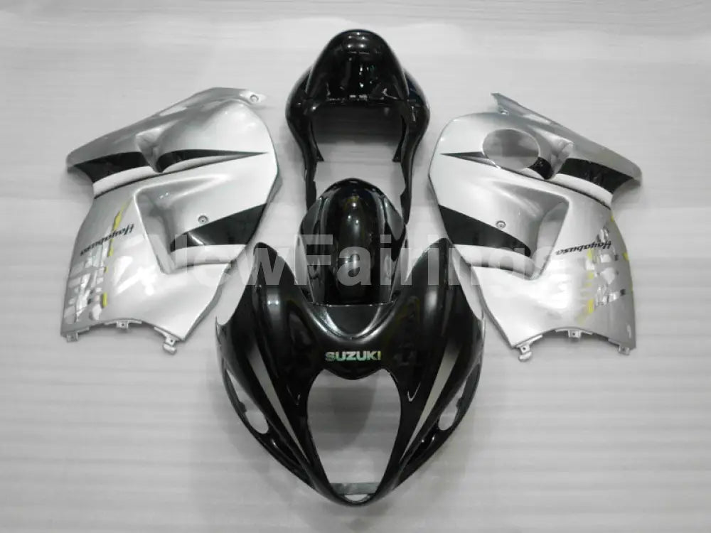 Black and Silver Factory Style - GSX1300R Hayabusa 99-07 Fairing Kit