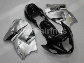 Black and Silver Factory Style - GSX1300R Hayabusa 99-07 Fairing Kit