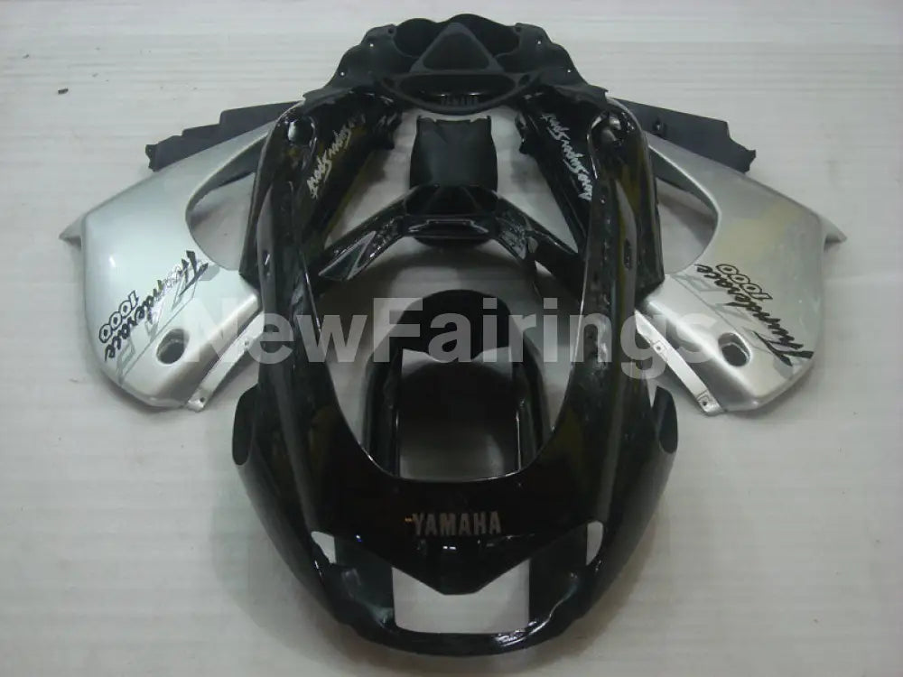 Black and Silver Factory Style - YZF1000R Thunderace 96-05 Fairing Kit