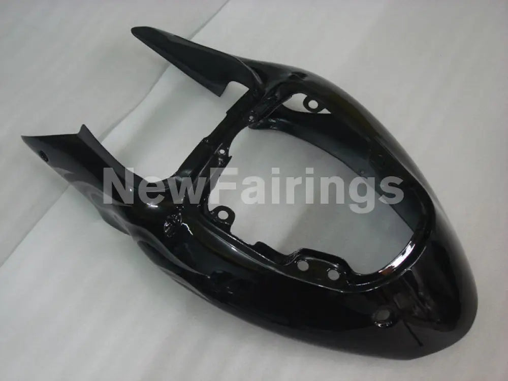 Black and Silver Flame - GSX1300R Hayabusa 99-07 Fairing Kit