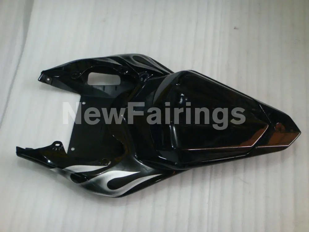 Black and Silver Flame- YZF-R6 06-07 Fairing Kit