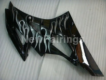 Cargar imagen en el visor de la galería, Black and Silver Flame- YZF-R6 06-07 Fairing Kit