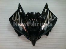 Cargar imagen en el visor de la galería, Black and Silver Flame- YZF-R6 06-07 Fairing Kit