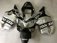 Cargar imagen en el visor de la galería, Black and Silver Repsol - CBR600 F4i 01-03 Fairing Kit