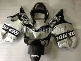 Black and Silver Repsol - CBR600 F4i 01-03 Fairing Kit