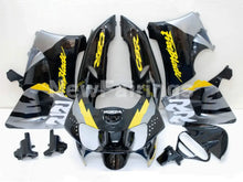 Cargar imagen en el visor de la galería, Black and Silver Yellow Factory Style - CBR 919 RR 98-99 Fairing Kit