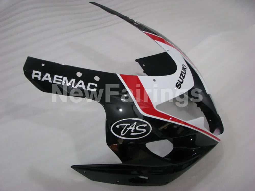 Black and White Beacon - GSX-R600 04-05 Fairing Kit