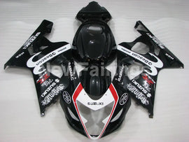 Black and White Beacon - GSX-R600 04-05 Fairing Kit