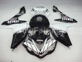 Black and White Factory Style - YZF-R1 07-08 Fairing Kit