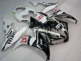 Black and White FIAT - YZF-R1 04-06 Fairing Kit